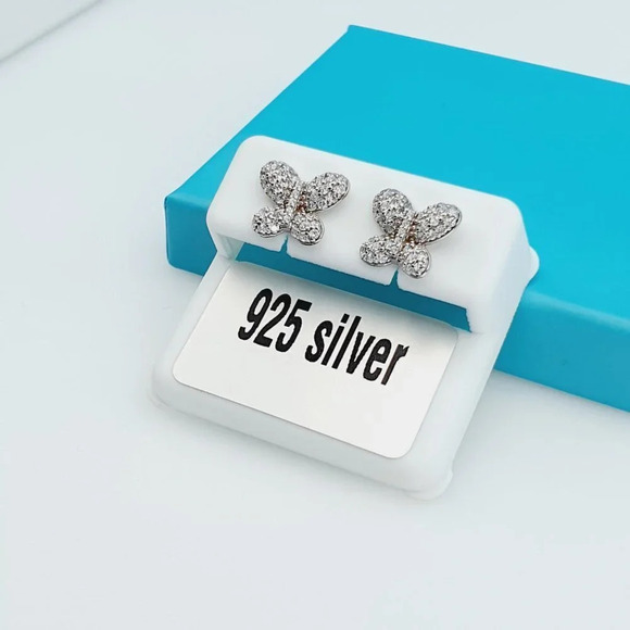 "925 Sterling Silver CZ Beautiful Earrings for Women, 1USPAR4189 - Picture 9 of 11